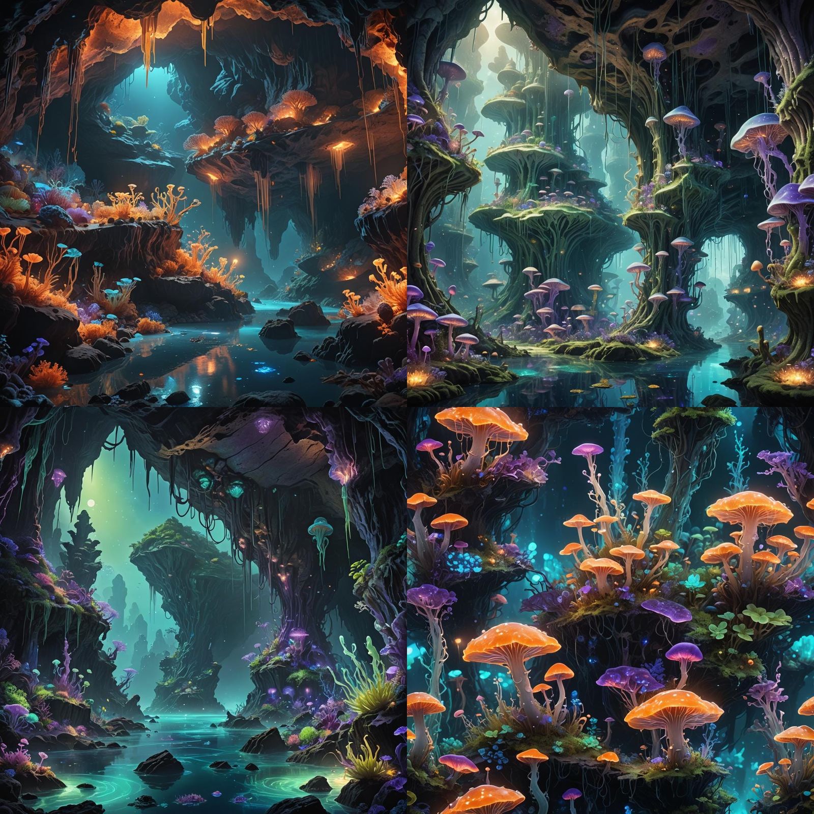 Chemosynthetic Ecosystem in Perpetual Darkness: Detailed Mat...