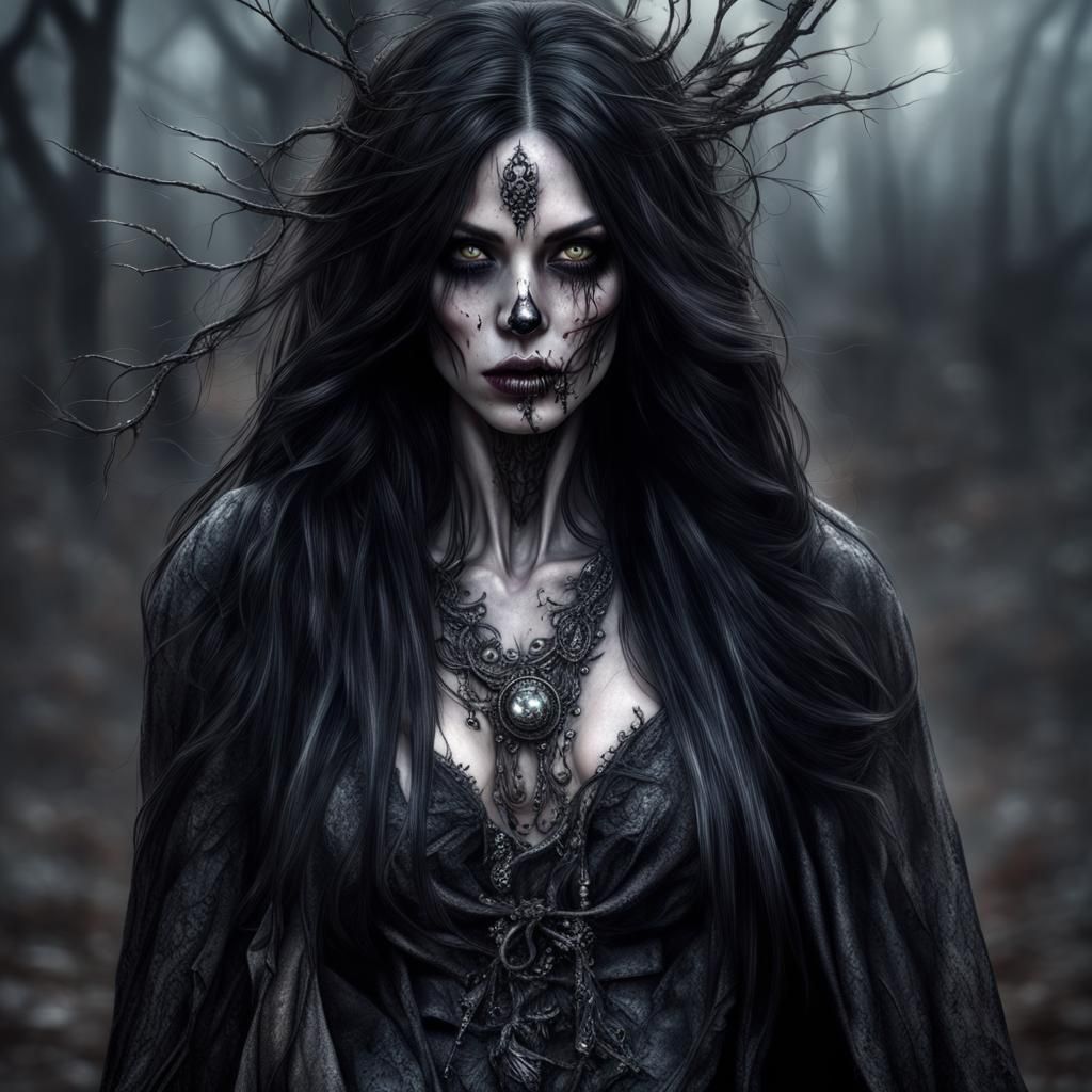 Zombi Witch Portrait