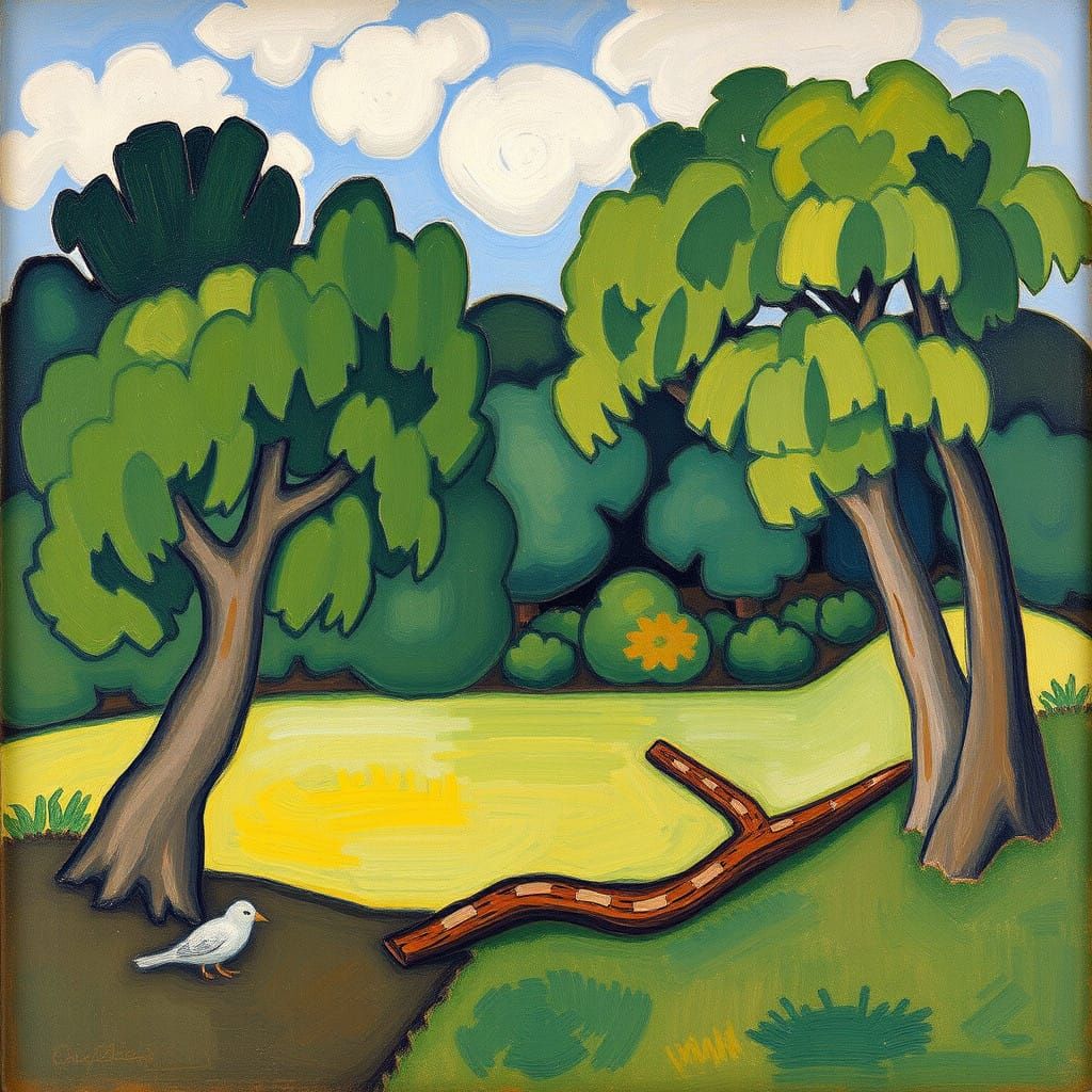 Tribal Influences in Post-Impressionist Masterpiece