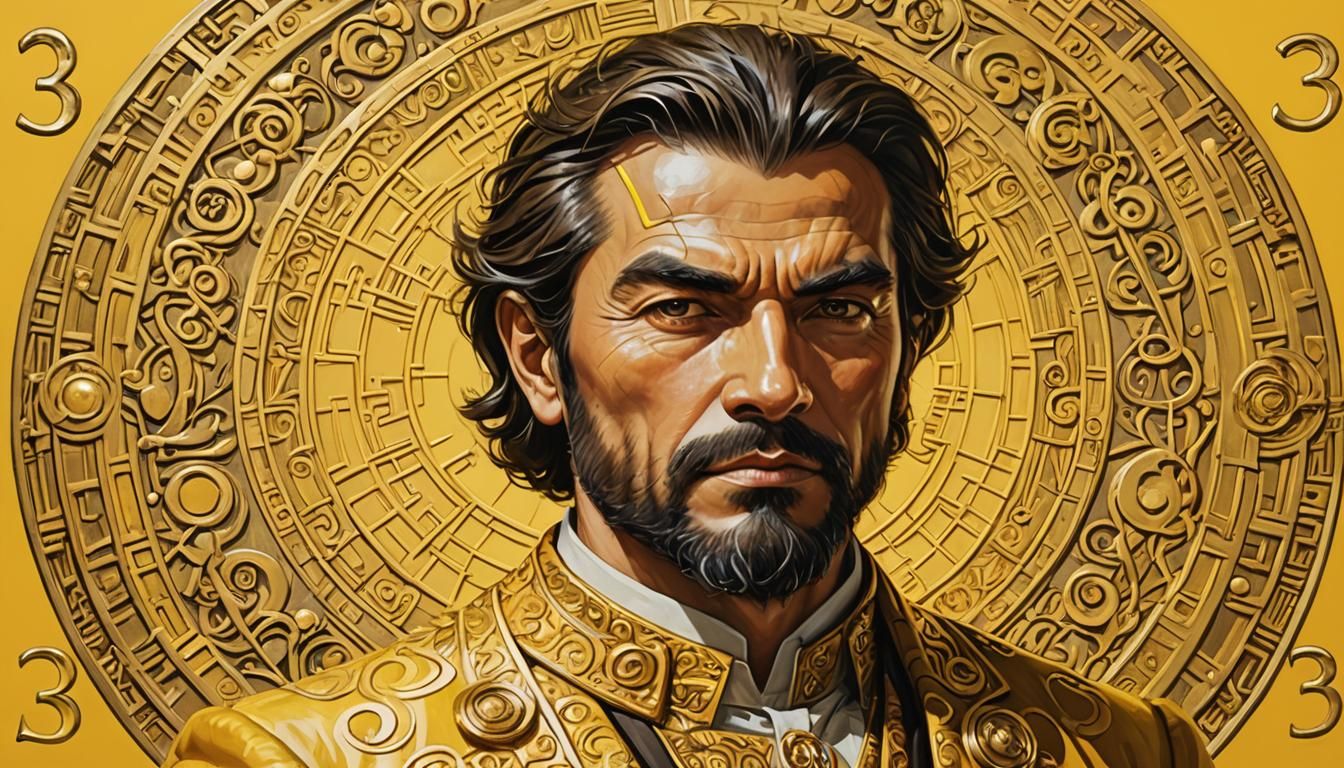 The Optimistic King: A Digital Portrait of Ambition