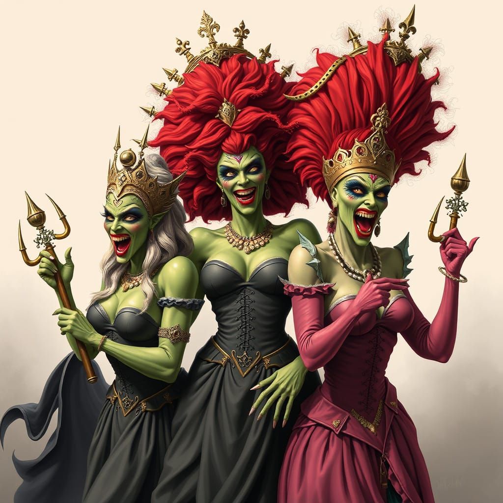 Cyberpunk Queens of Rebellion