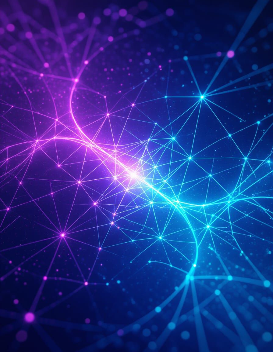 Luminous Neural Network in Cosmic Expanse