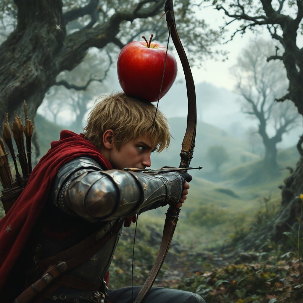 Medieval Knight Takes Aim at Son in Whimsical, High-Fantasy ...