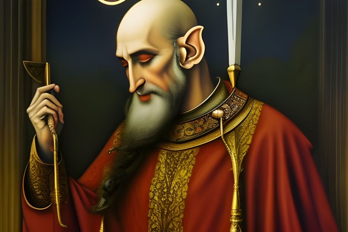 Saint Ignatius Legolas in Hyperdetailed 3D Style