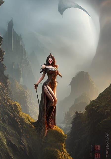 Bloodshot eyes - metal skin
Serpents tongue - dagger claws
Dragon wings - crooked horns
KING