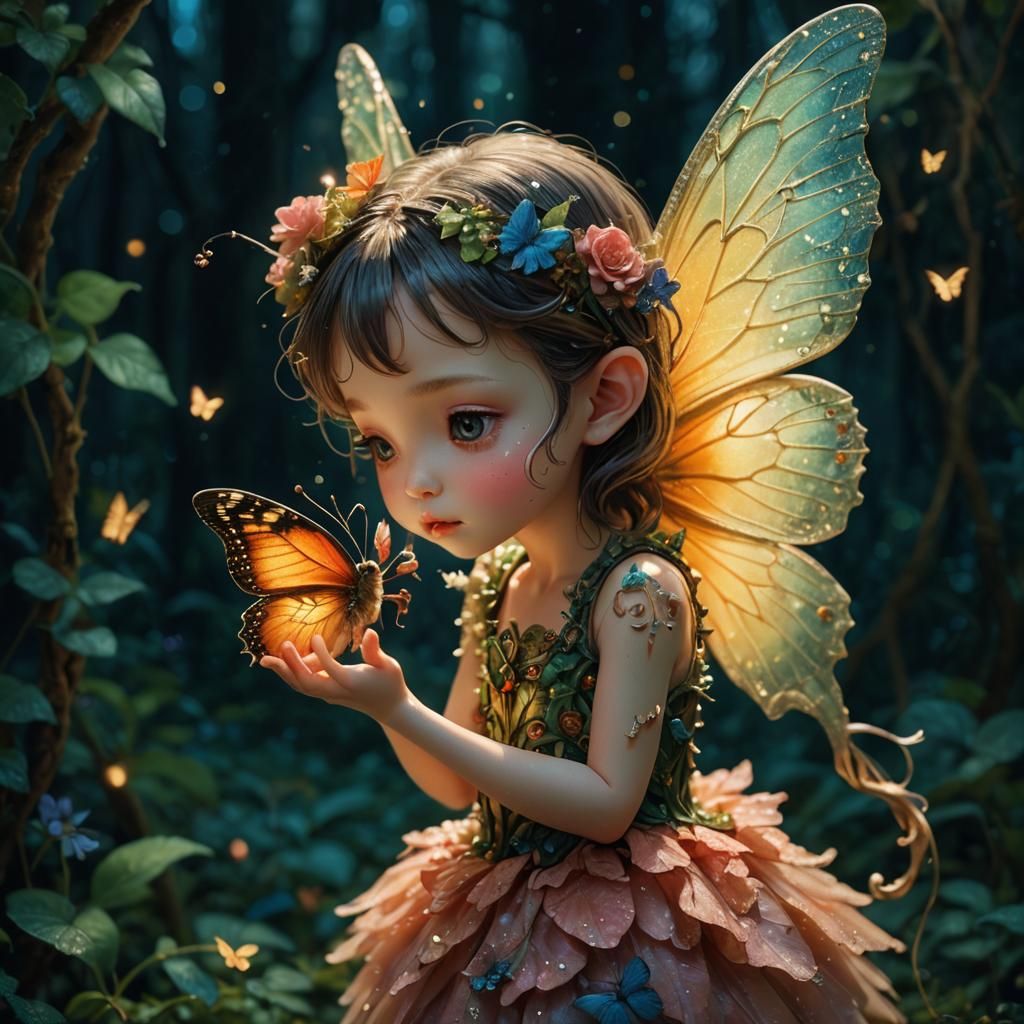 Fairy and pet