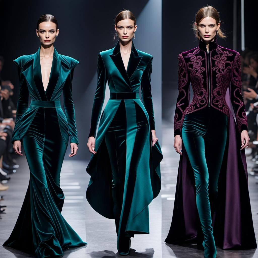 Futuristic Costumes: Intricate Designs on the Catwalk