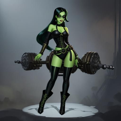 Shego from Kim Possible: Steampunk Fusion