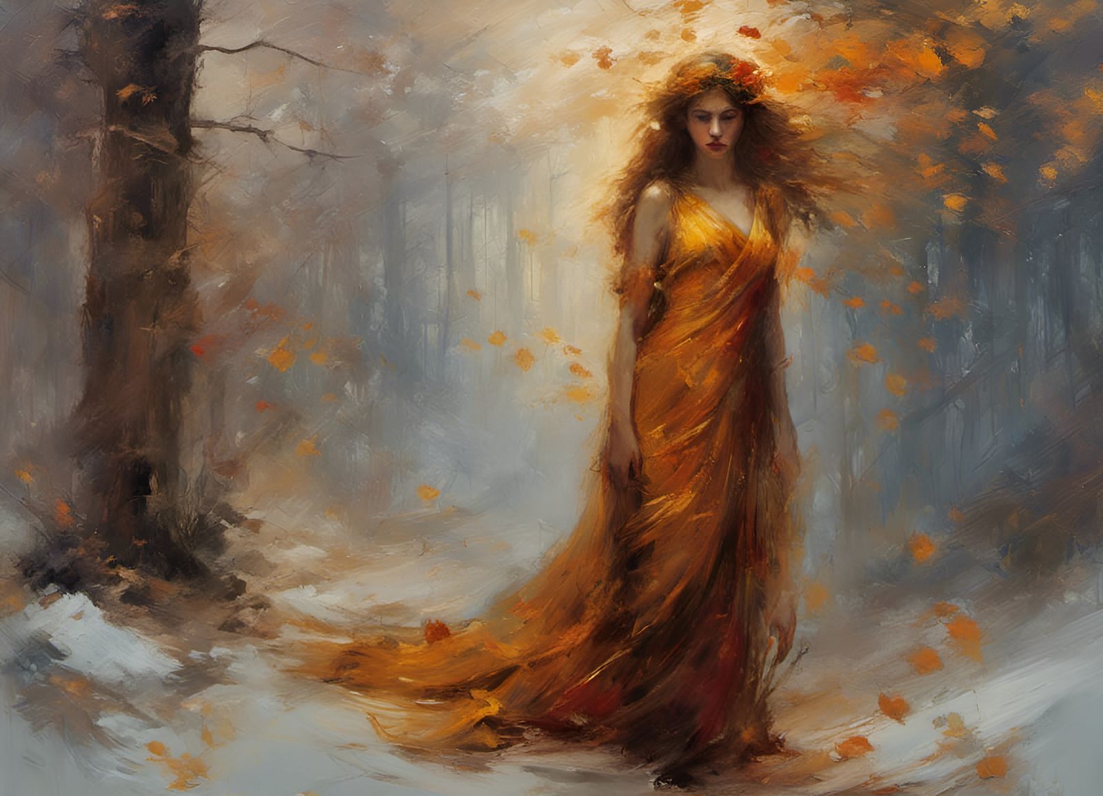 Persephone's Descent: Autumn to Winter in Pre-Raphaelite Sty...