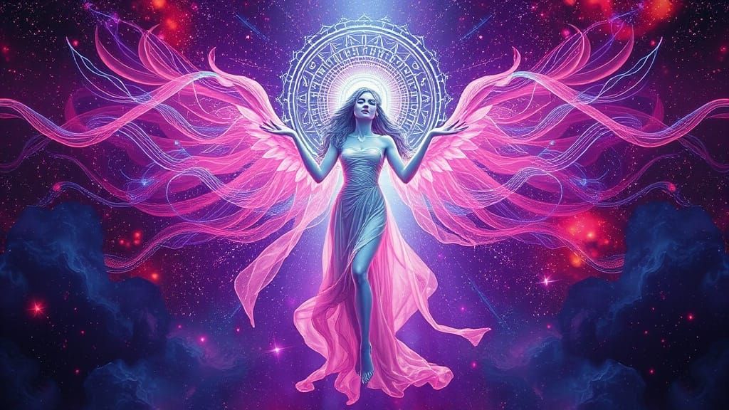 Sacred Vibrational Frequencies Emanate from the Divine Femin...