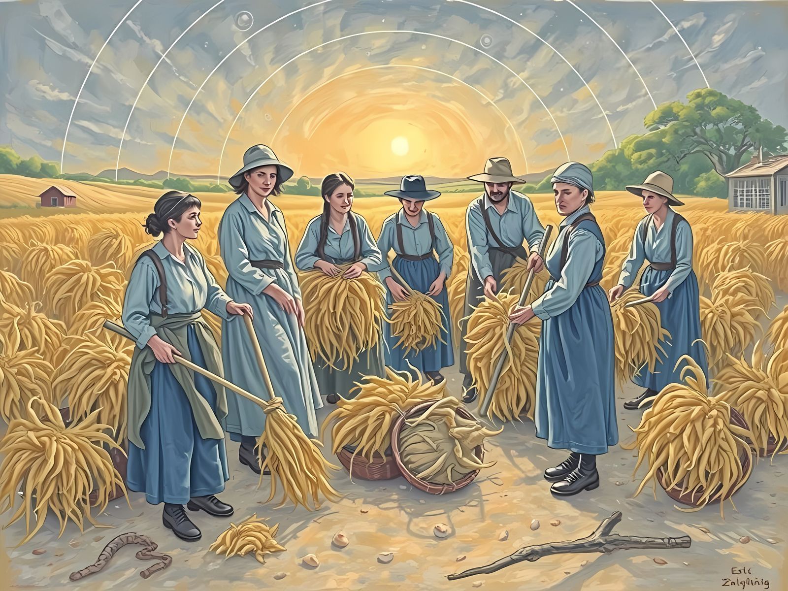 Golden Fields of Serenity