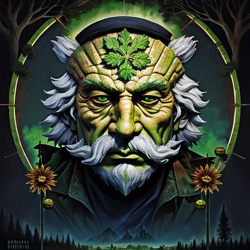 The Green Man Digital Art