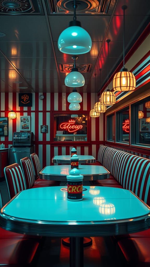 Vintage Americana Diner in High Definition