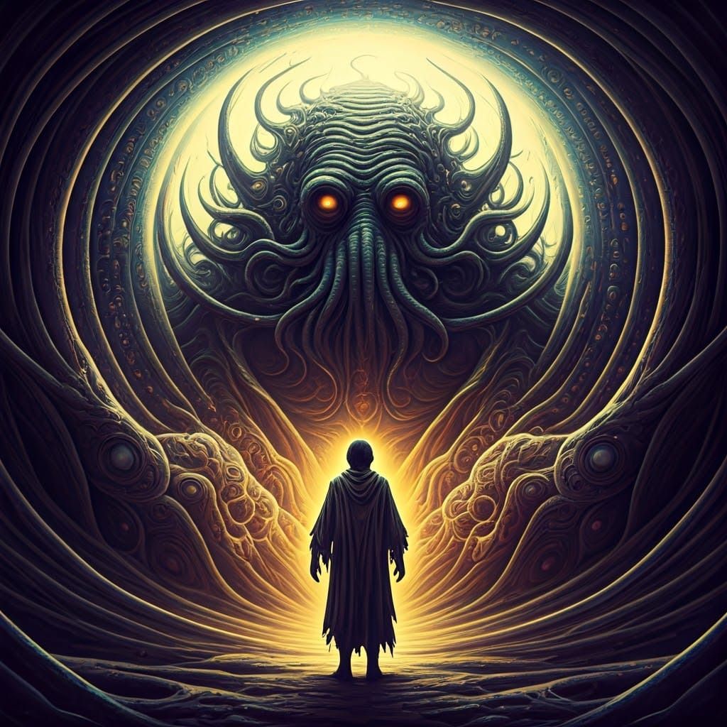 Azathoth Awakens: Lovecraftian Horror in Iridescent Chaos