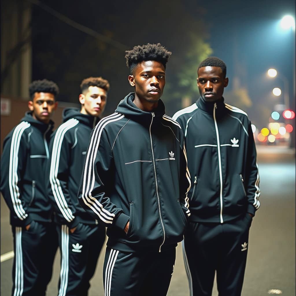 London Roadmen Gang in Adidas Tracksuits