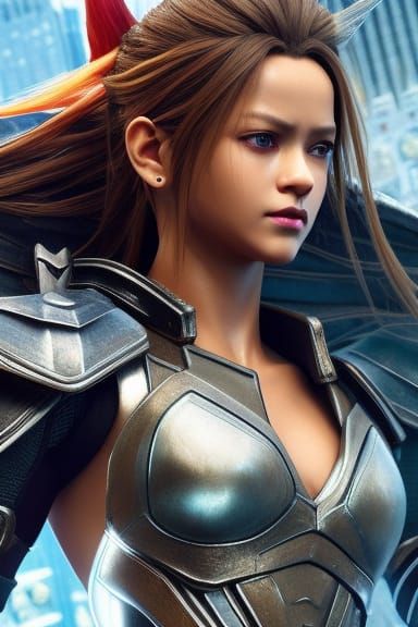 Fantasy Character Portrait in Van Gogh Style