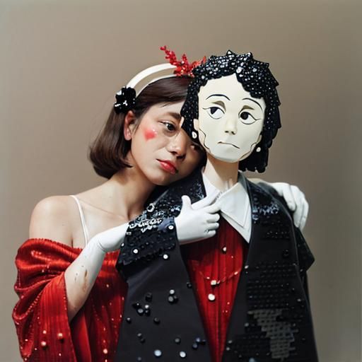 Entertainer with Life-sized Doll
