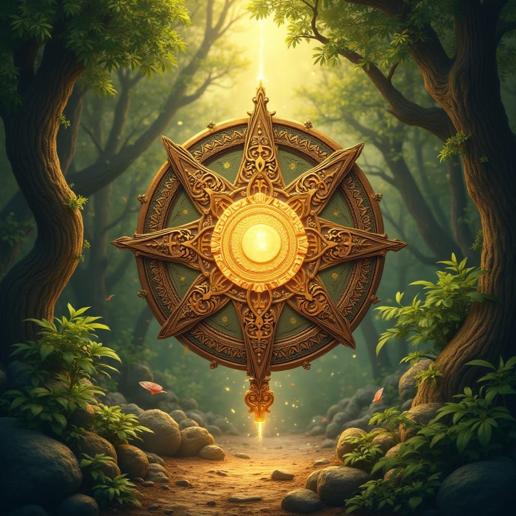 Mystical Sigil of Love and Abundance