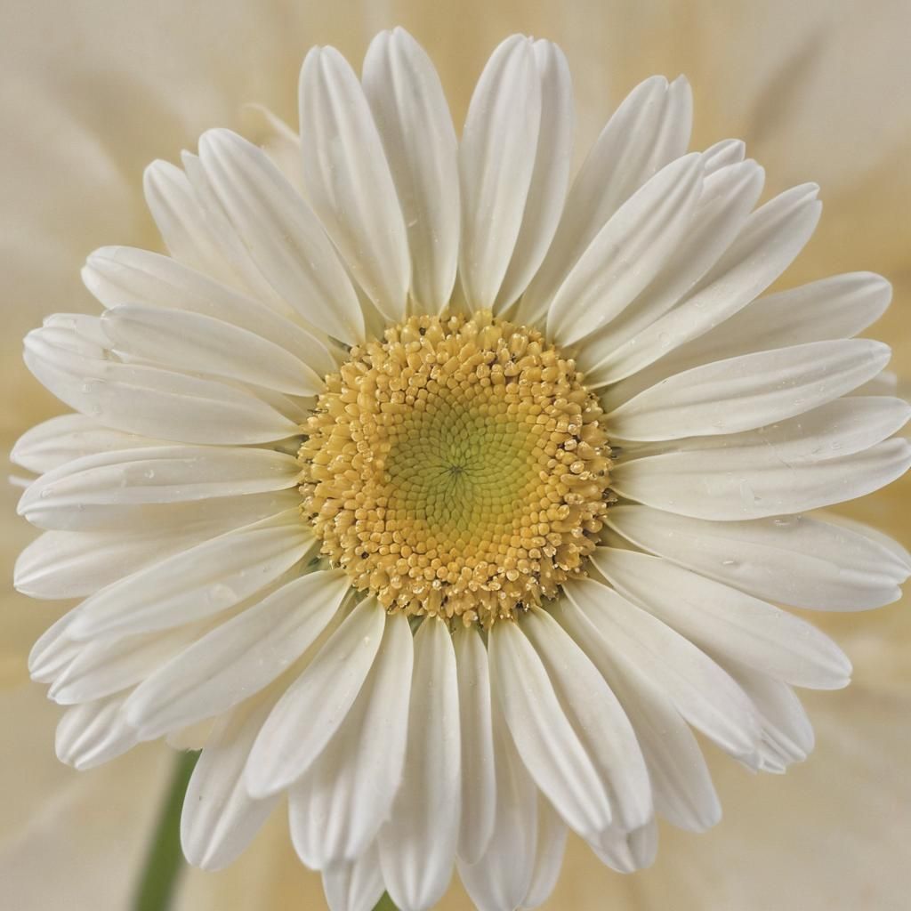 Macro Photograph of a Daisy in Soft Focus