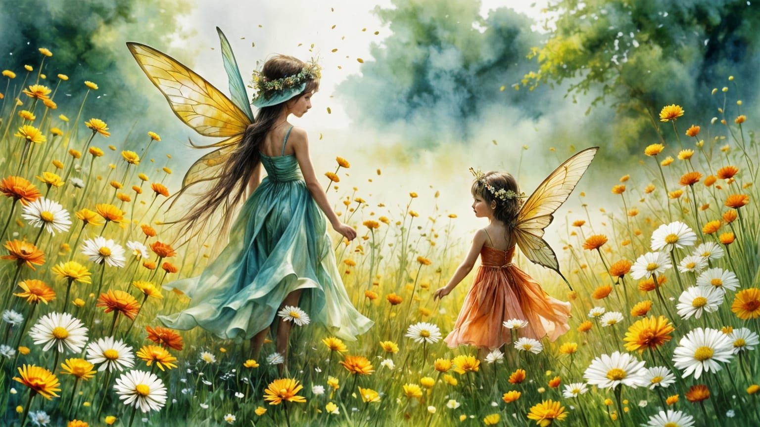 <lora:Water-ink-colorV2:1.0> <lora:Wet Watercolor:1.0> Delic...