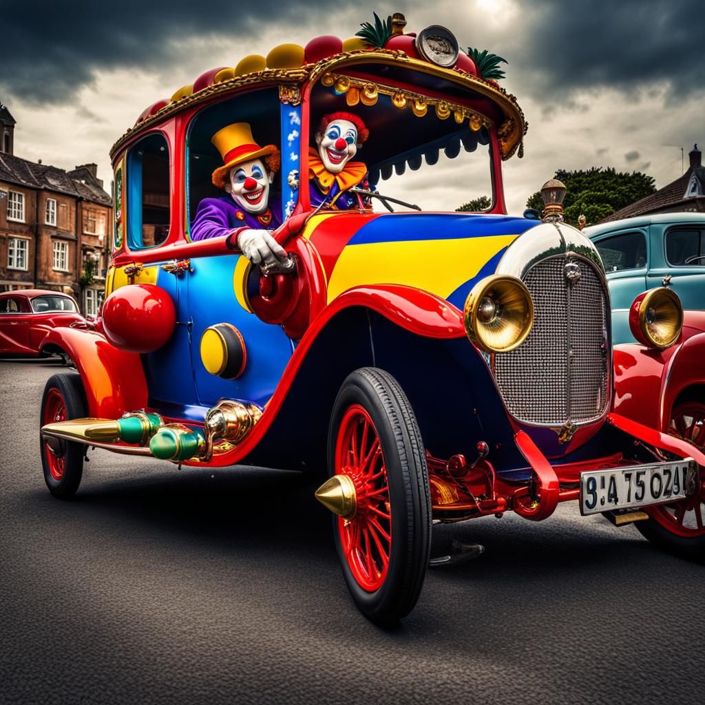 Clown car!