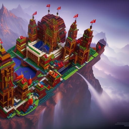 When you trip with you Lego Build   D: