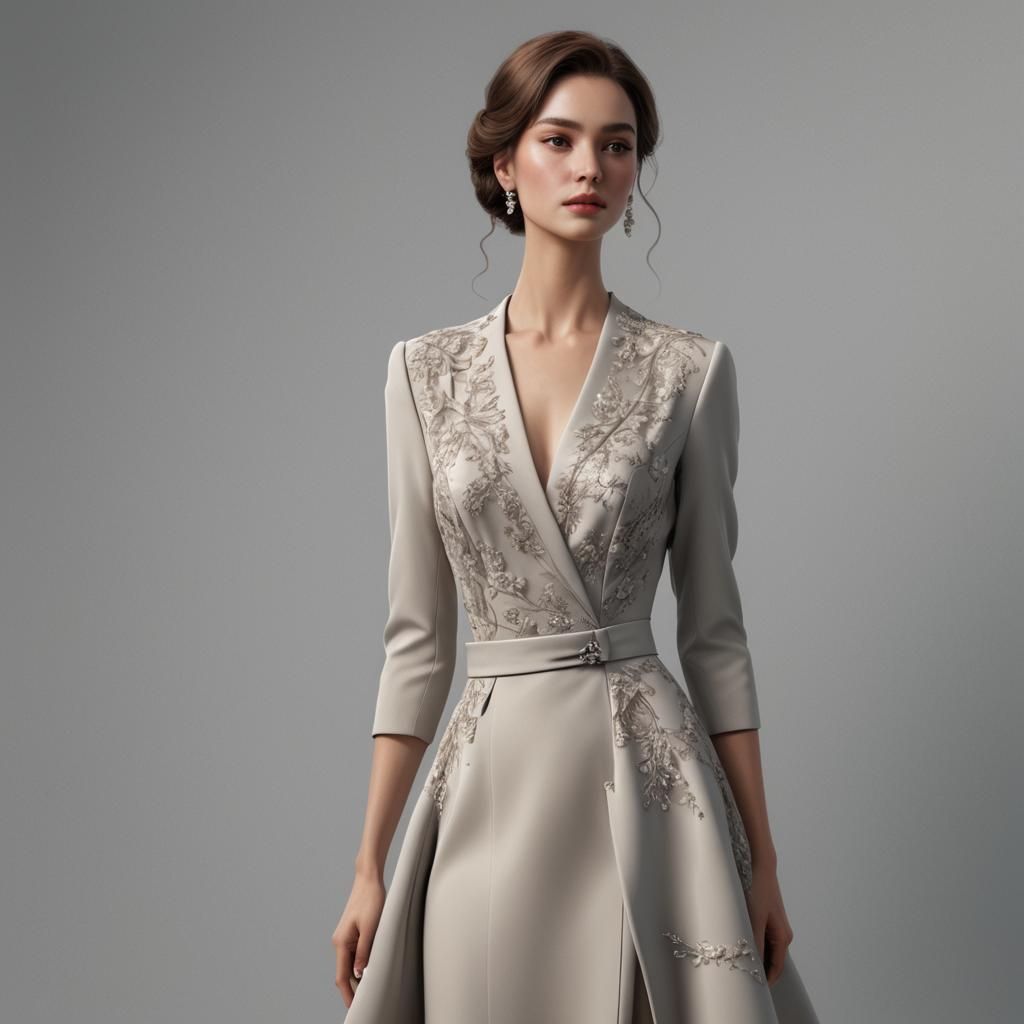 Elegant Woman in Ultra Realistic 8K Detail