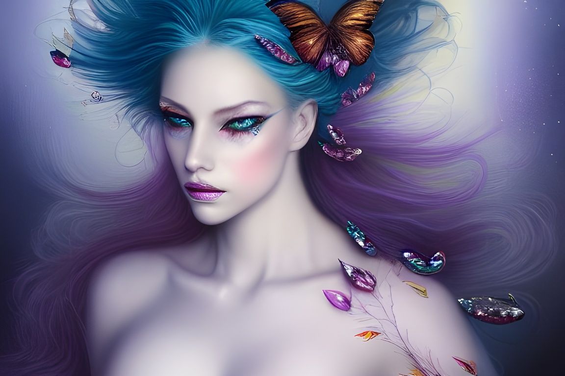 Crystalline Dream Nymph in Princesscore Style