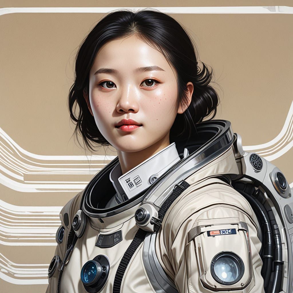 Woman astronaut