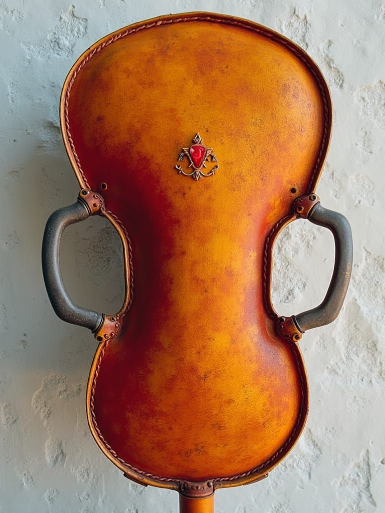 Epic Cinematic Portrait of a Respected Violin Teacher