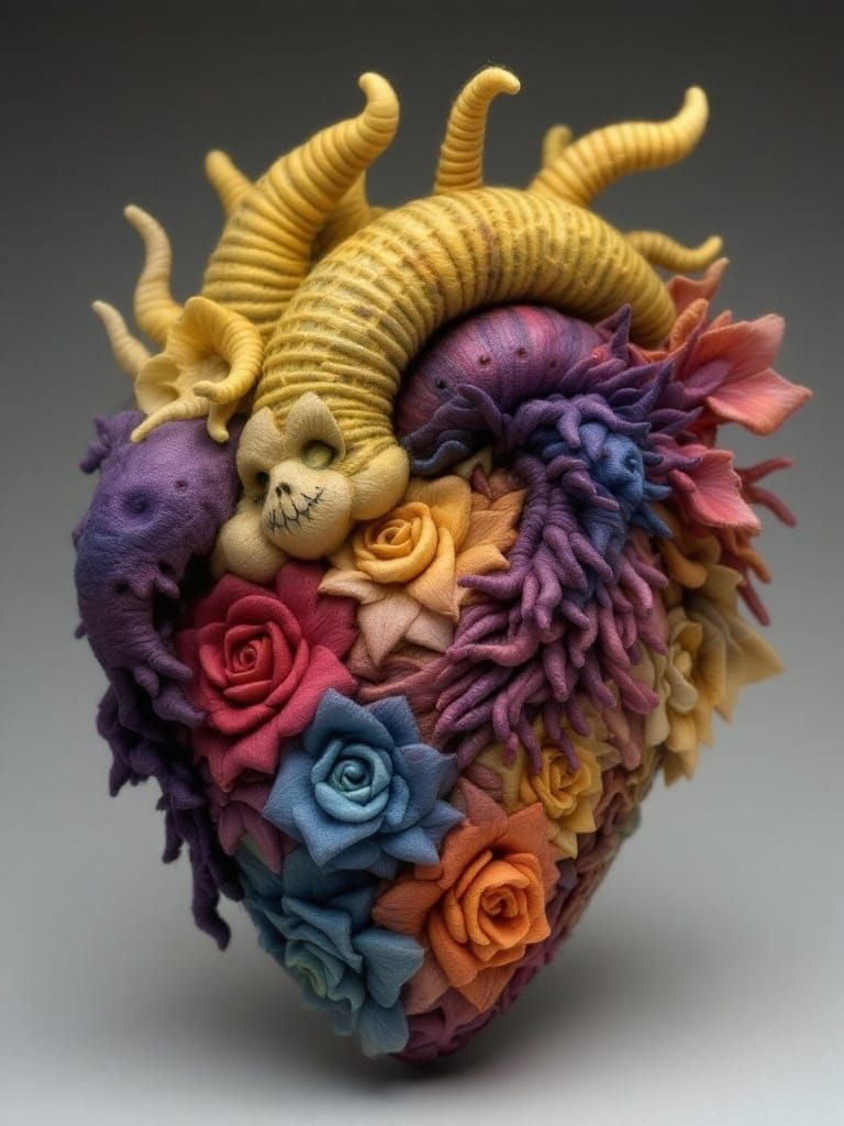 Heartgrief Sings in Shambles; Heartfelted Couture