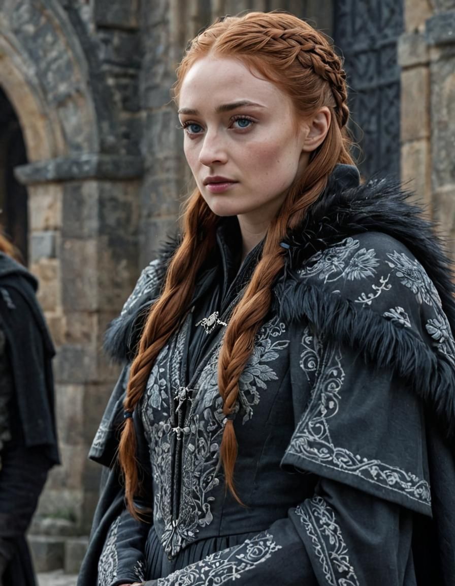 Photorealistic Portrait of a Northern Queen