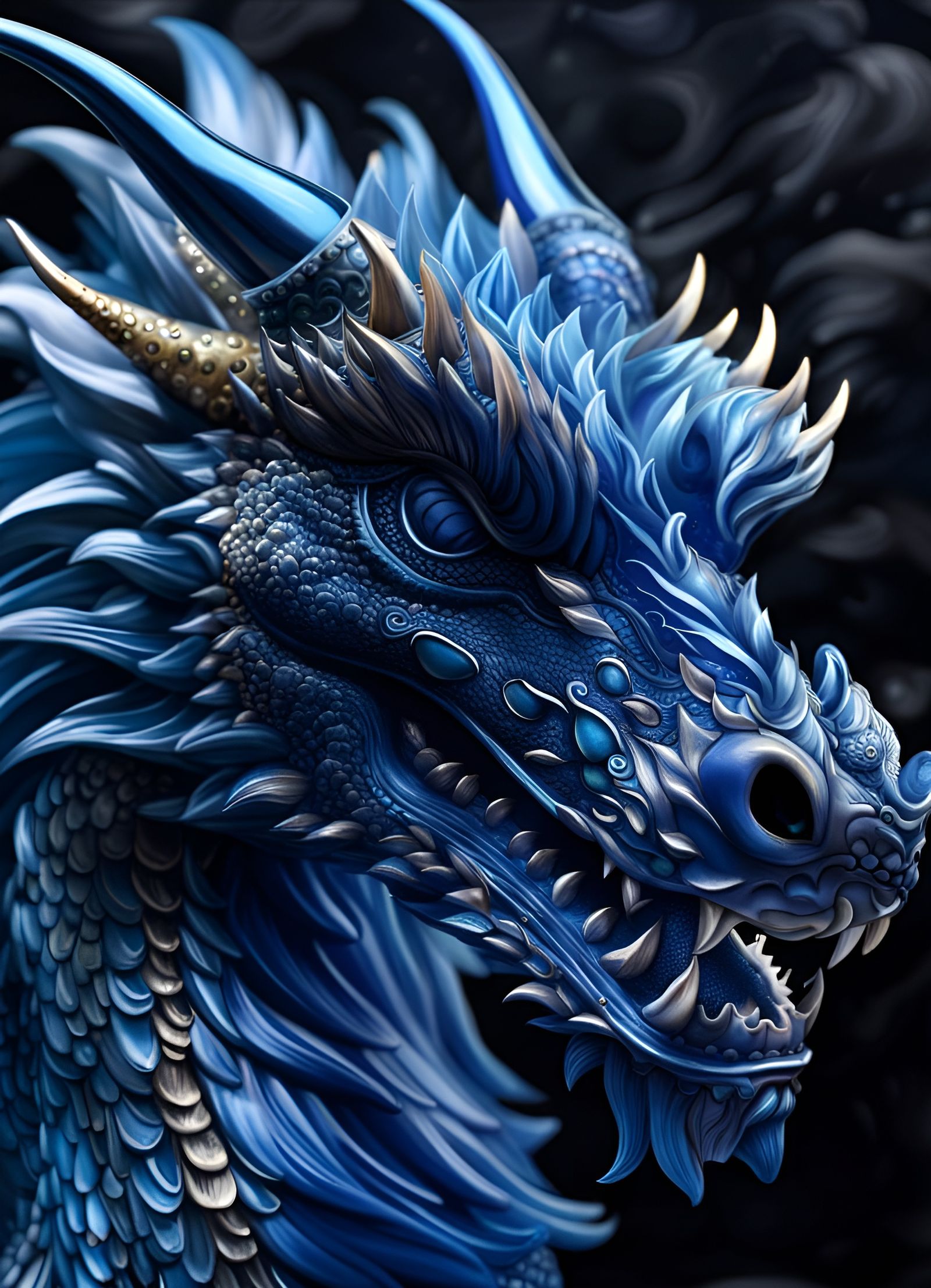 ✨💙🐉 The Blue Dragon 6 🐉💙✨