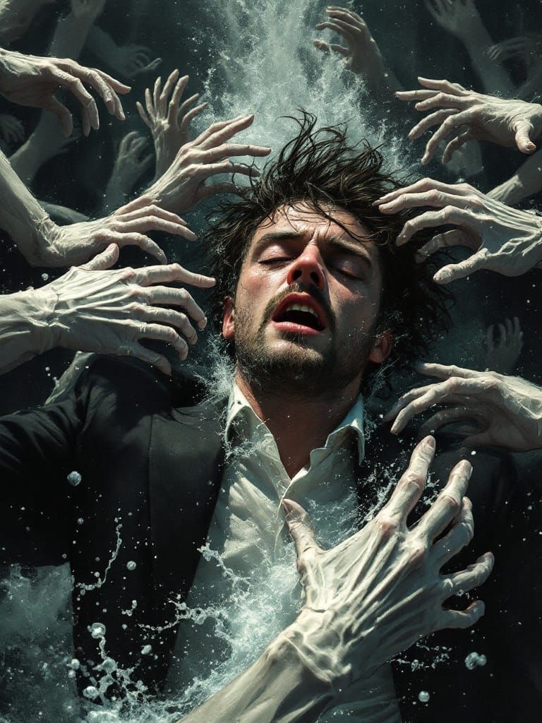 Surreal Drowning in Darkness, Hands of the Damned