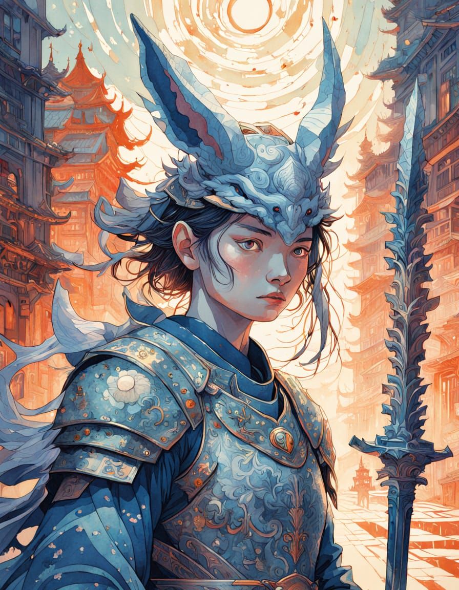 Garima Siomosa. Protector of this city