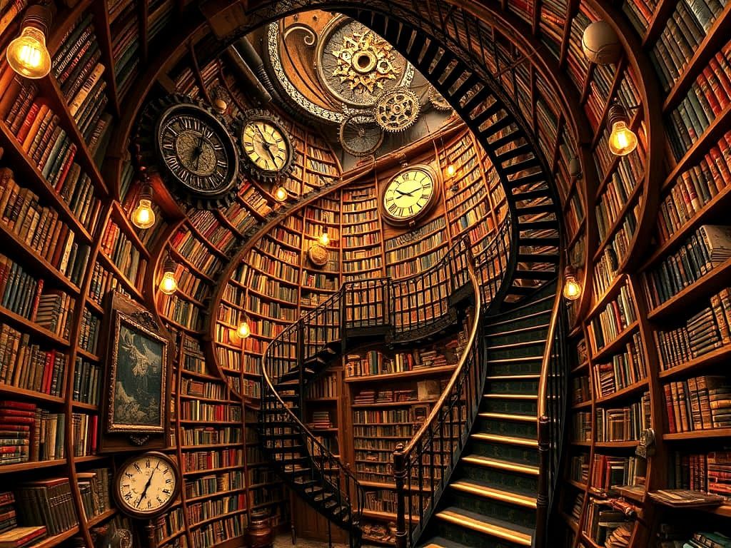Library- steampunk