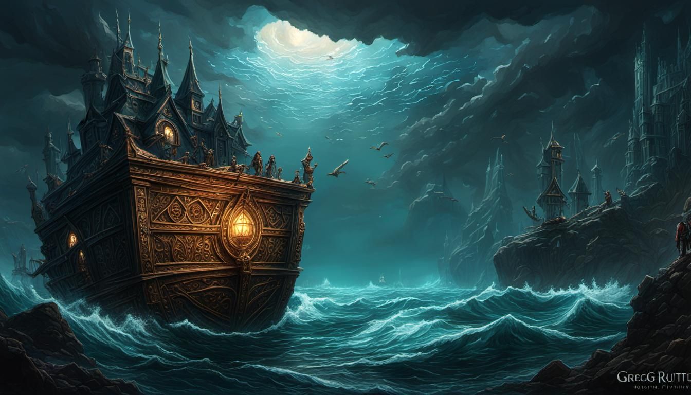 Once there was a child's dream
Fly to a dream
Far across the sea
All the burdens gone
Open the chest once more
Dark ches...