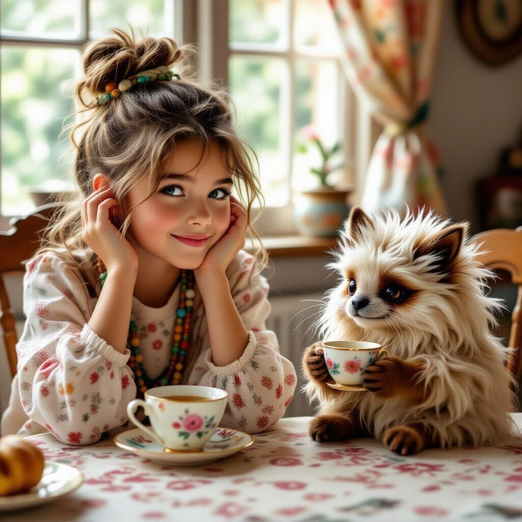 @LemonZest thanks for tagging me: Just for fun! Create your ...