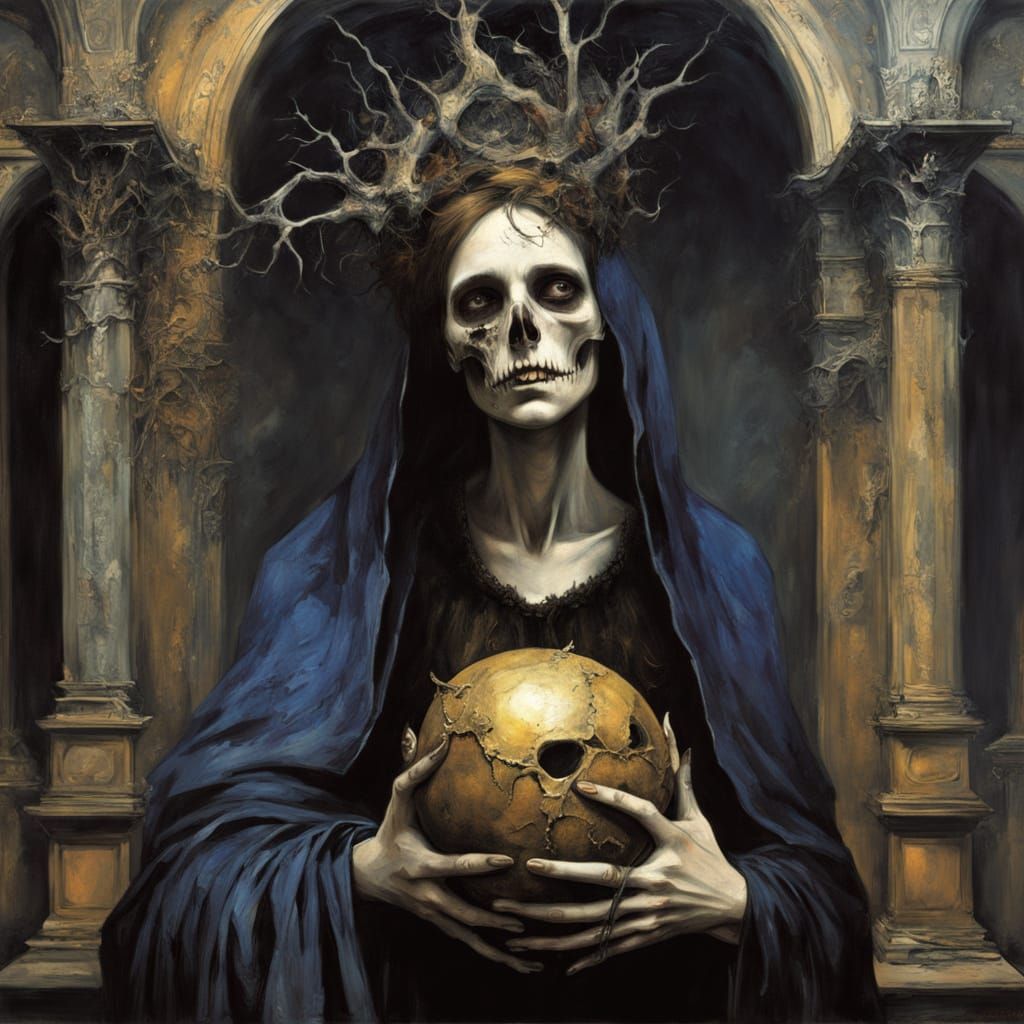 Ancient noble as zombie