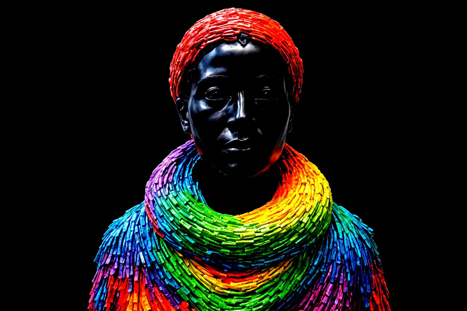 Melted Rainbow Sculpture: ICRC and the Disappeared