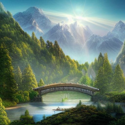 Rivendell Imladris: A Detailed Landscape