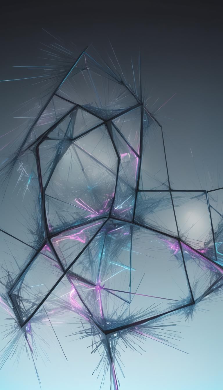 Dynamic Intersecting Lines and Shapes in 3D