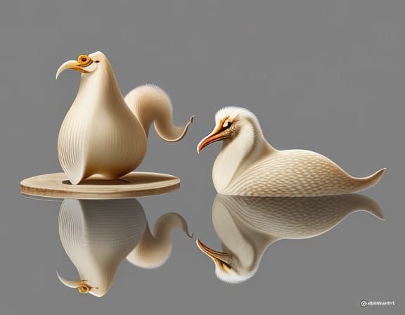 Surreal Body Study in Vibrant Kinetic Depth