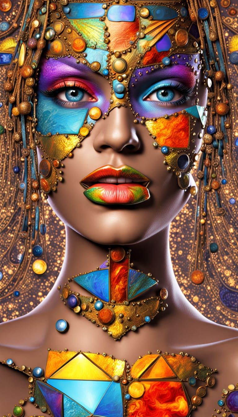 AI Art Expressing Joy and Accomplishment