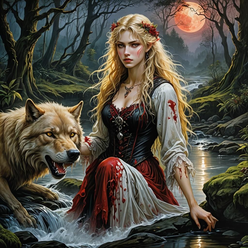 Werewolf woman