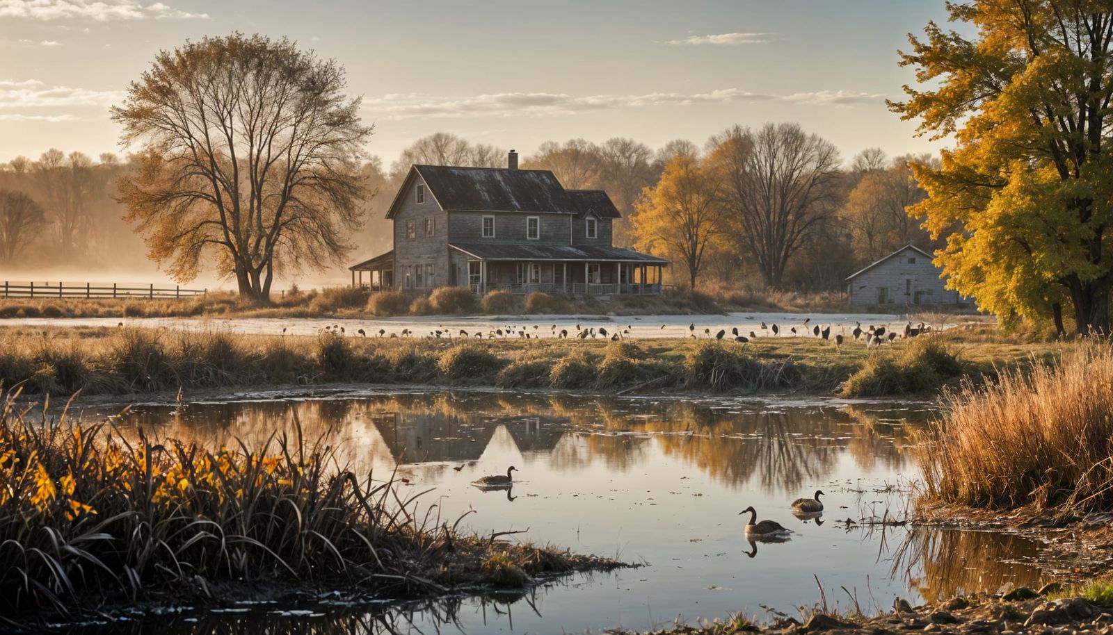 Serenity on a Harvest Farm