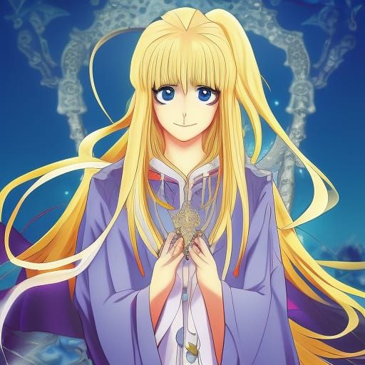 King Solomon in Anime Style