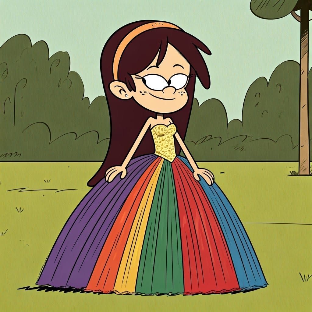 The Loud House Cartoon Style: Sid Chang with very long hair ...