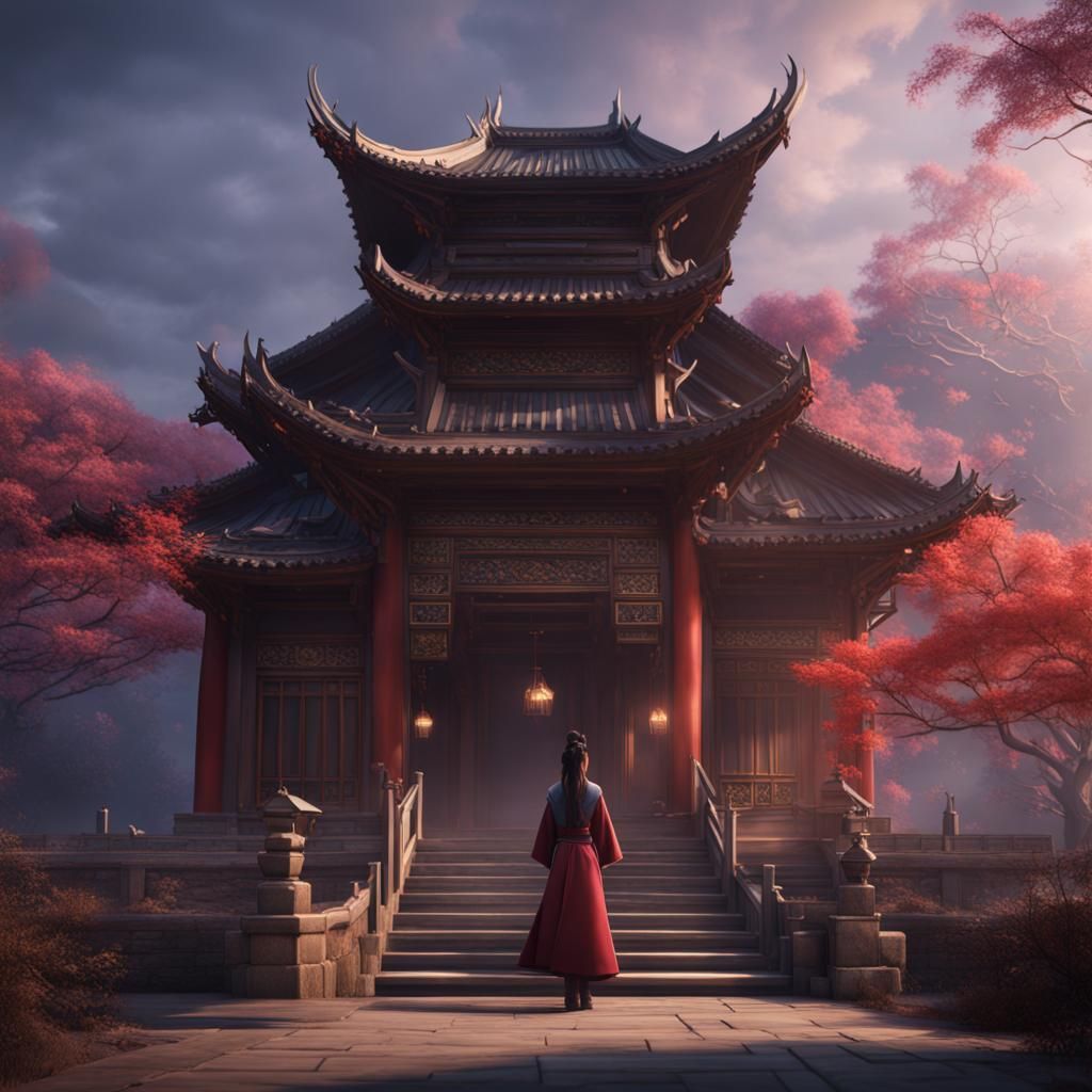 Mulan and Cho Chang Fantasy Concept Art