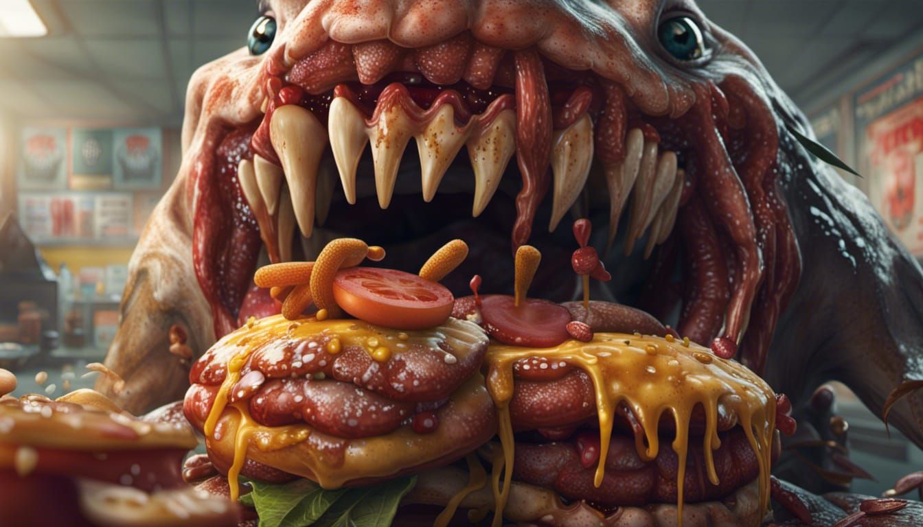 Fastfood monster